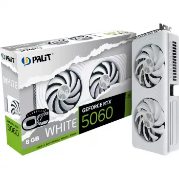 Palit GeForce RTX 5060 White OC 8GB GDDR7 scheda grafica