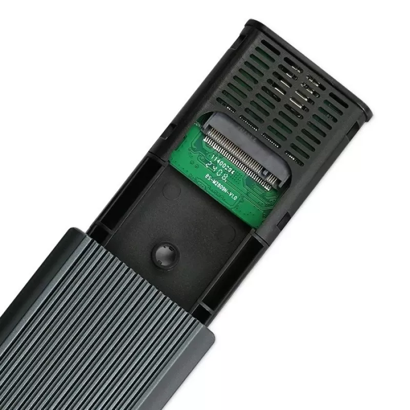 Case per SSD M.2 NVMe QOLTEC 52630 – USB 3.1 Gen2 10Gb/s, per unità M.2 NVMe