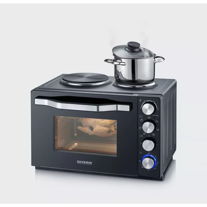 Forno tostapane Severin TO 2074 30L 2500W nero grill