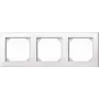 Merten M-Smart 478325 cornice a 3 posti, bianco attivo