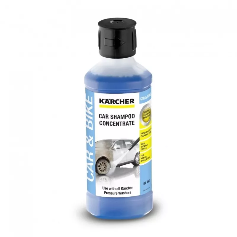 Shampoo per la pulizia dell'auto Karcher 6.295-843.0, shampoo universale per auto, 500 ml per cromo, vetro, plastica