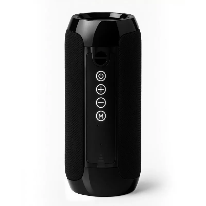 Diffusore stereo Bluetooth portatile SQUEAK SQ1008 — 14W RMS, Bluetooth 5.3, 1200 mAh, IPX4, FM, LED, AUX, USB