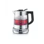 Bollitore elettrico SEVERIN 1 L 2200 W vetro e acciaio inox, 5 impostazioni di temperatura, display LED