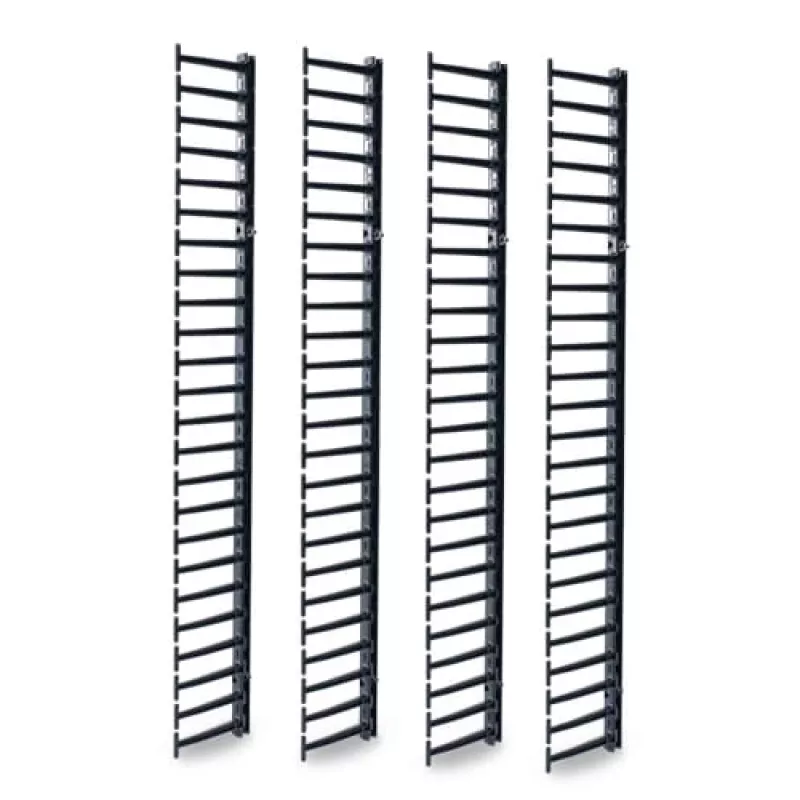 APC NetShelter gestione cavi, gestore cavi verticale, per rack NetShelter SX Networking 48U, set da 4 pezzi, 250 x 2045 x 170 mm
