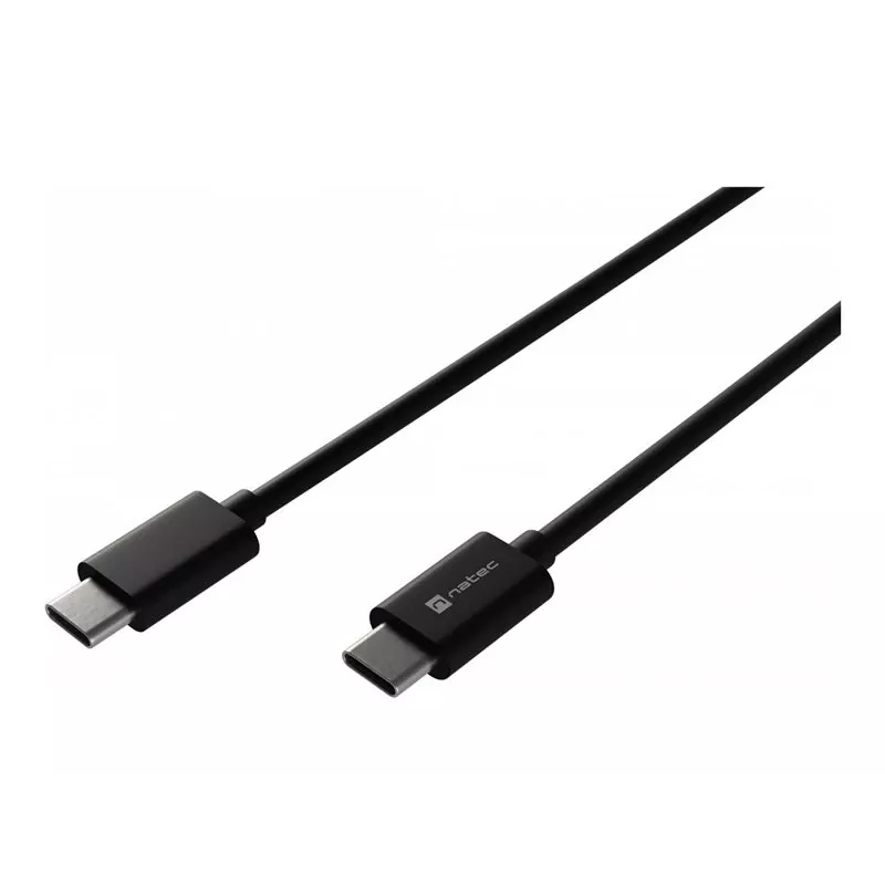 Cavo USB-C a USB-C NATEC NKA-2146, 1 m, nero
