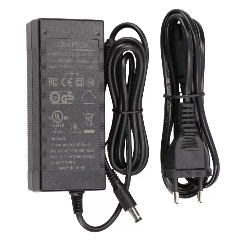 Alimentatore Extralink PS-24V30W — 24 V DC, 30 W in uscita