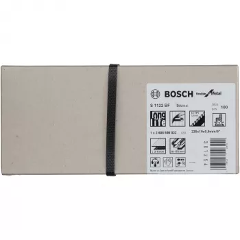 Bosch S 1122 BF, tubo, profilo, lamiera spessa, 1,8 mm