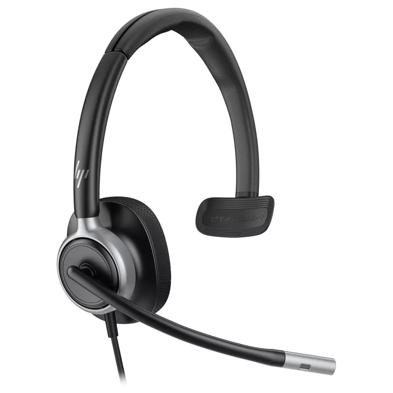 Cuffia con filo USB monaurale Poly Mission 615 — peso 117,5 g