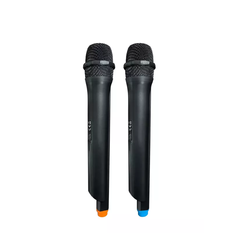 Sistema audio PLL FM USB/SD/BT 2xKaraoke FULL LED PartyBox