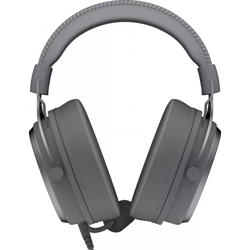 VIRO Plus USB Alt Gray, cuffie gaming grigio scuro, USB-A, jack da 3,5 mm, scheda audio USB 7.1