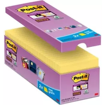 3M Post-it note adesive quadrate gialle 90 fogli (65416SYP)