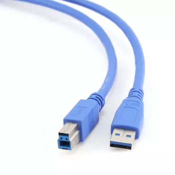 Gembird - cavo USB - USB Type-A (M) a USB Type-B (M) - USB 3.0 - 1,8 m - stampato - blu