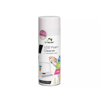 Detergente in schiuma per LCD 400 ml + panno in microfibra