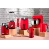 Spremiagrumi manuale JATA JEEX1059 160 W rosso acciaio inox 0,3 L