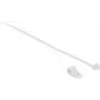 Fascetta fermacavo con fissaggio a vite DeLOCK 18863 nylon bianco 20 mm 10 pz.