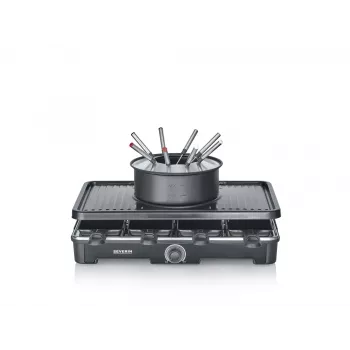 Raclette Severin RG 2347 8 persone 1400 W nero
