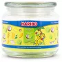 Candela di cera Haribo cilindro A2165 — verde, altezza 95 mm, base 100×100 mm, interno, 1 pz.