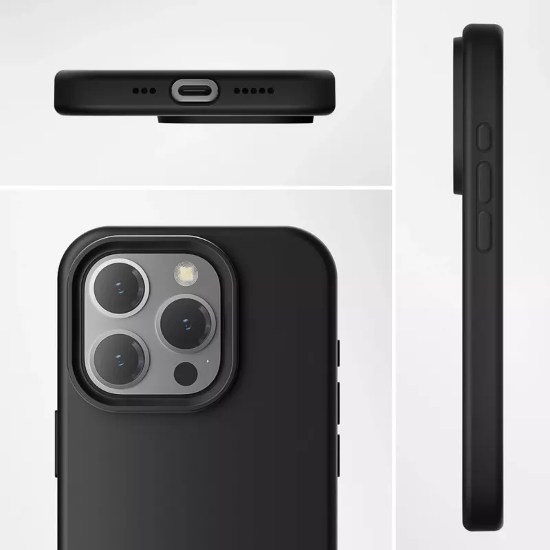 4smarts 540580 - Custodia - Apple - iPhone 15 Pro - 15,5 cm (6.1) - nero