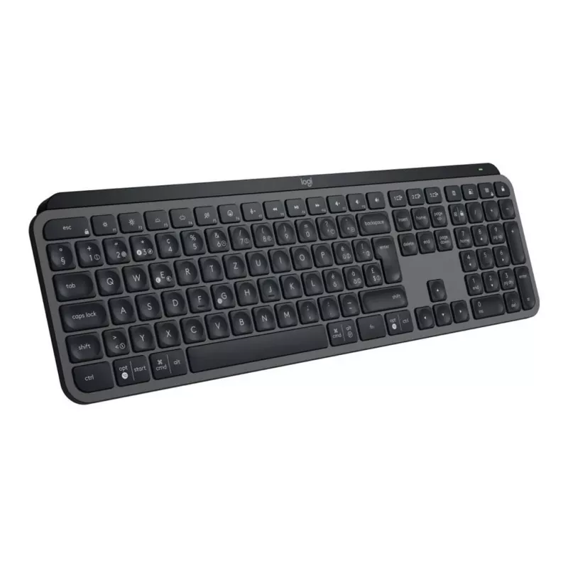 Tastiera Logitech MX Keys S RF Wireless + Bluetooth QWERTZ svizzero grafite (920-011571)