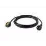 Cavo di alimentazione APC, bloccabile C19 a CEE/7 Schuko, 3,0 m