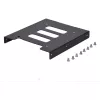 Staffa di montaggio ultron interna 1x2.5 SSD/HDD metallo nero (377213)