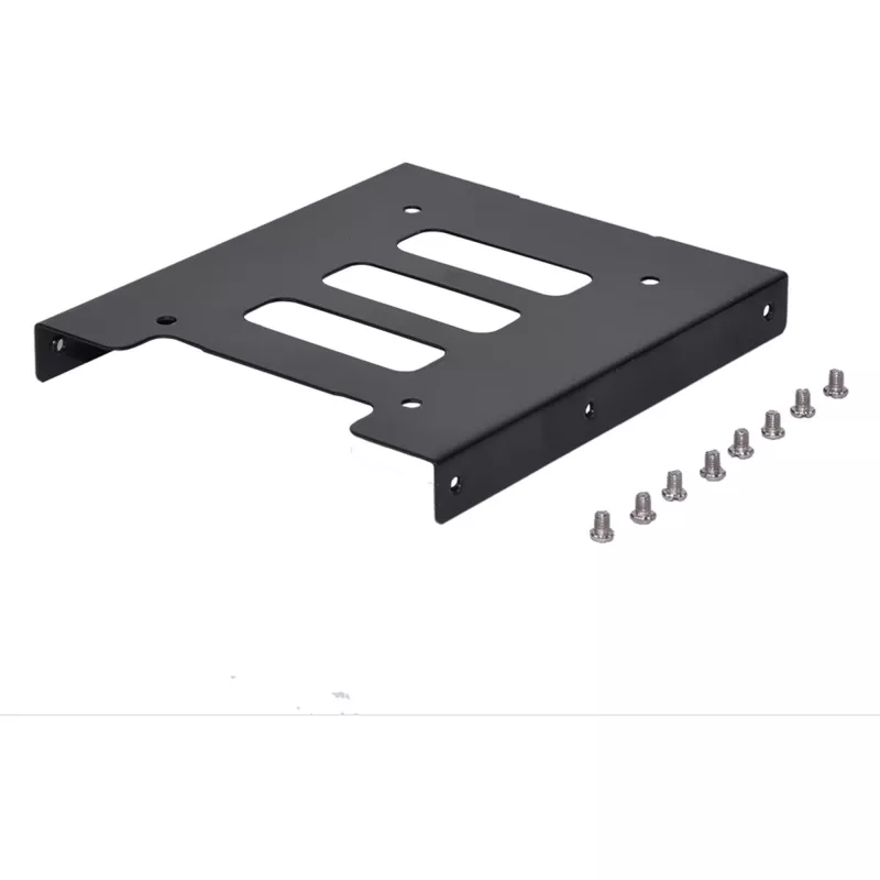 Staffa di montaggio ultron interna 1x2.5 SSD/HDD metallo nero (377213)