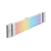 Gamemax cavo di prolunga PSU MB 24PIN-W, bianco