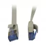 Cavo patch RJ45 - CAT6A 500 MHz - 1,5 m - grigio - U/FTP - piatto - AWG32 - Synergy 21