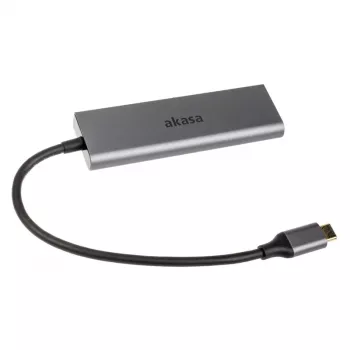 Hub USB Akasa USB Type-C 4 porte