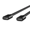 Cavo USB-C su USB-C Belkin F2CD084bt0.8MBK 0,8 m 40 Gbit/s nero