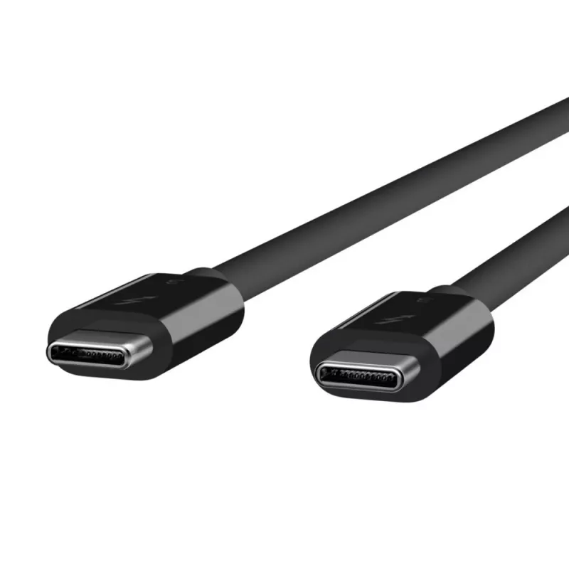 Cavo USB-C su USB-C Belkin F2CD084bt0.8MBK 0,8 m 40 Gbit/s nero