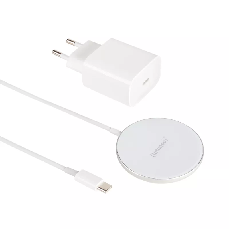 Smartphone Intenso MW1 caricabatterie rapido wireless USB per interni 12V