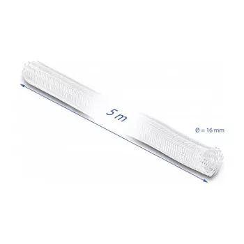 Guaina intrecciata DeLOCK 20809 5 m x 16 mm bianco