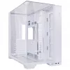 Case PC Lian Li 011 Vision Compact tower bianco
