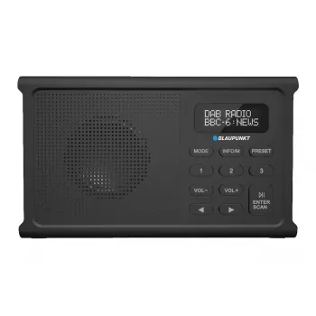 Blaupunkt DR3BK radio portatile nero