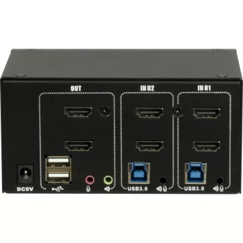 Switch KVM Inter-Tech IPC AS-22HUS 2 porte USB