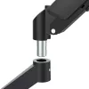 Supporto monitor Maclean, a gas, 17-32, 2-10kg, nero, MC-133