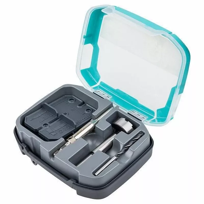 Wolfcraft set di punte per fori di cerniere 35 mm, 5 pz. (4656000)