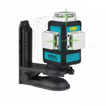 Livella laser Dedra DED6910 autolivellante, portata 20 m, precisione 0,5 mm