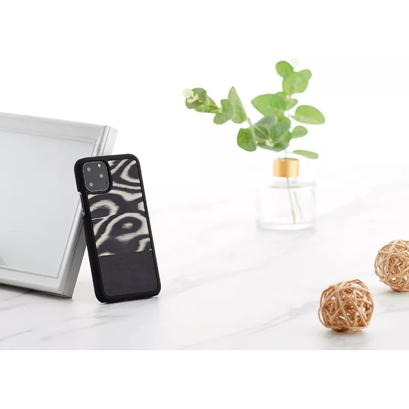 Custodia per smartphone man and wood per iPhone 11 Pro – leopard nero cover protettiva
