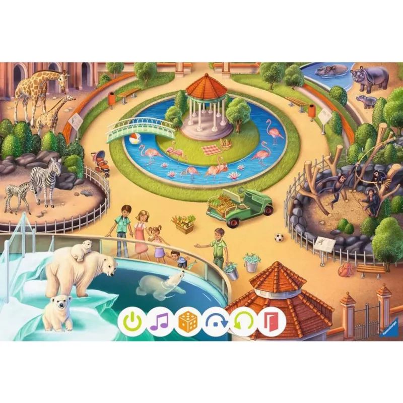 tiptoi Puzzle per piccoli esploratori: zoo