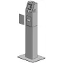 Chiosco self-service a pavimento Ergonomic Solutions SPK400-02, regolabile in altezza, design robusto