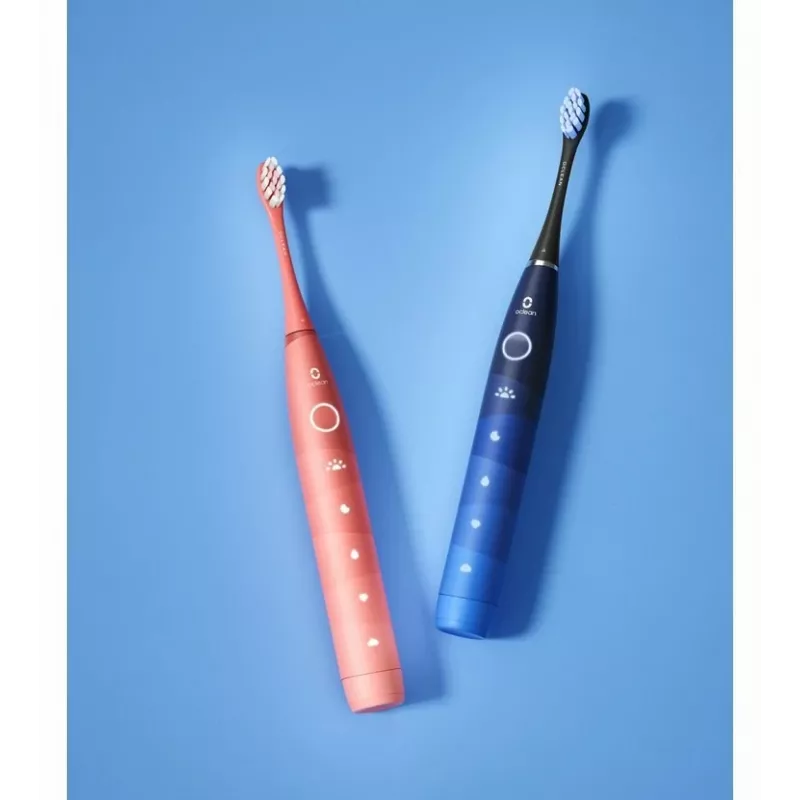 Spazzolino sonico Oclean Flow Find Duo Set adulti blu rosa OCLEAN