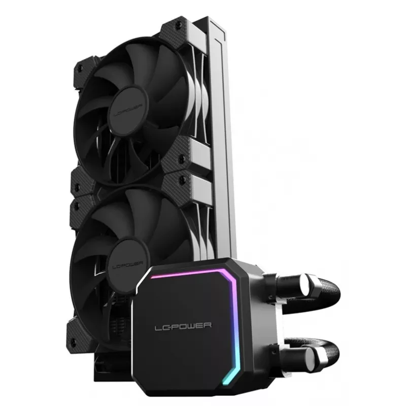 Dissipatore a liquido all-in-one LC-Power LC-CC-240-B 12 cm nero