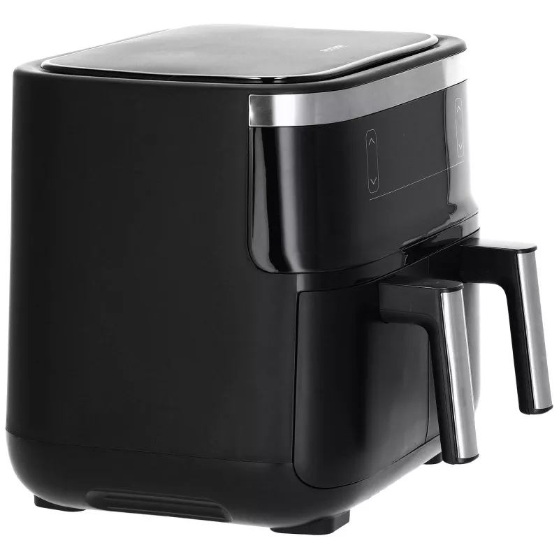 Friggitrice ad aria Severin FR 2453 Double 3,25 L 2850 W nero argento