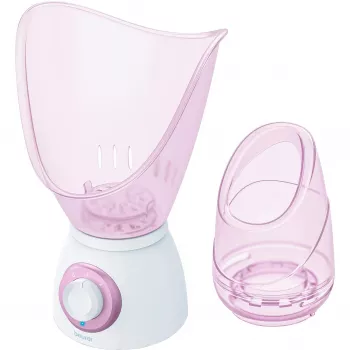 Sauna facciale e apparecchio a vapore Beurer FS 60, rosa/bianco