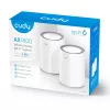 Sistema mesh Cudy AX1800 dual band 2,4 GHz 5 GHz Wi-Fi 6