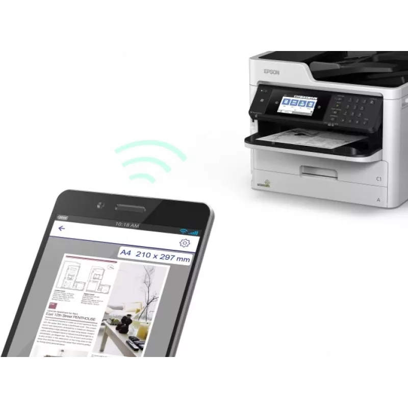 Epson WorkForce Pro WF-M5799DWF stampante a getto d'inchiostro B/N MFP A4, contatore da 100K a 180K (usata)