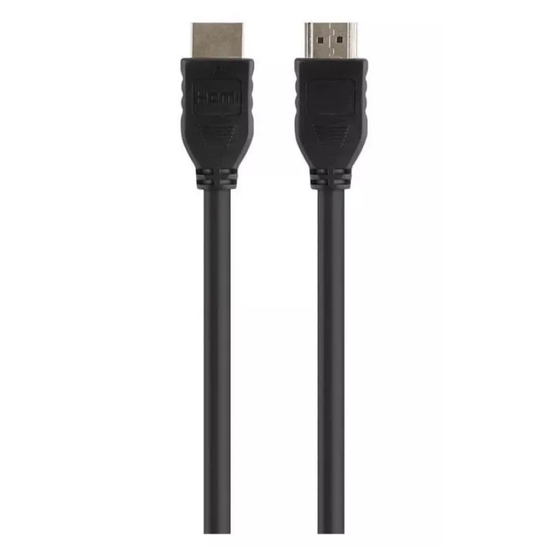 Belkin Standard - Cavo HDMI - HDMI (M) a HDMI (M) - 3 m - Doppio isolamento - nero - supporto 4K