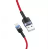 Cavo dati USB a Lightning Tellur, 3A, 1,2 m, indicatore LED, rosso